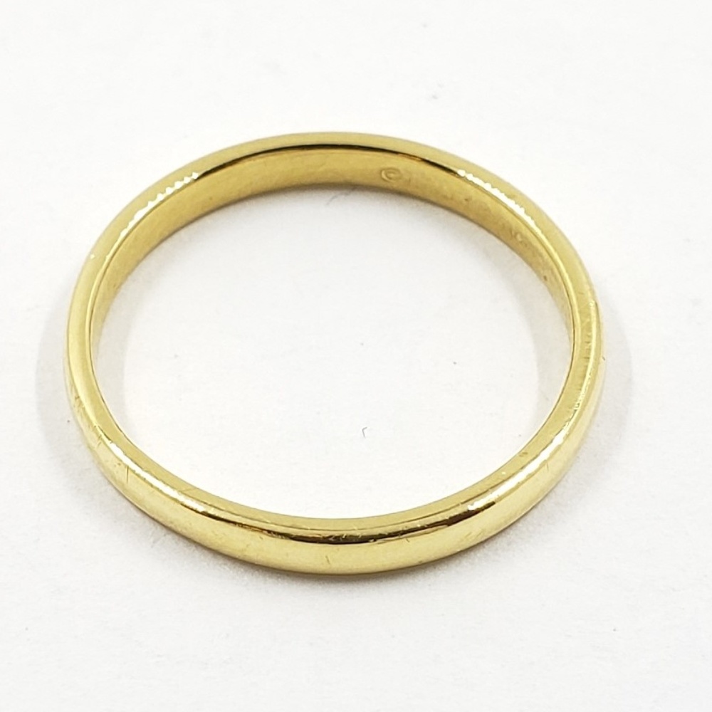 Tiffany & Co. 18K Yellow Gold Band  1.51g